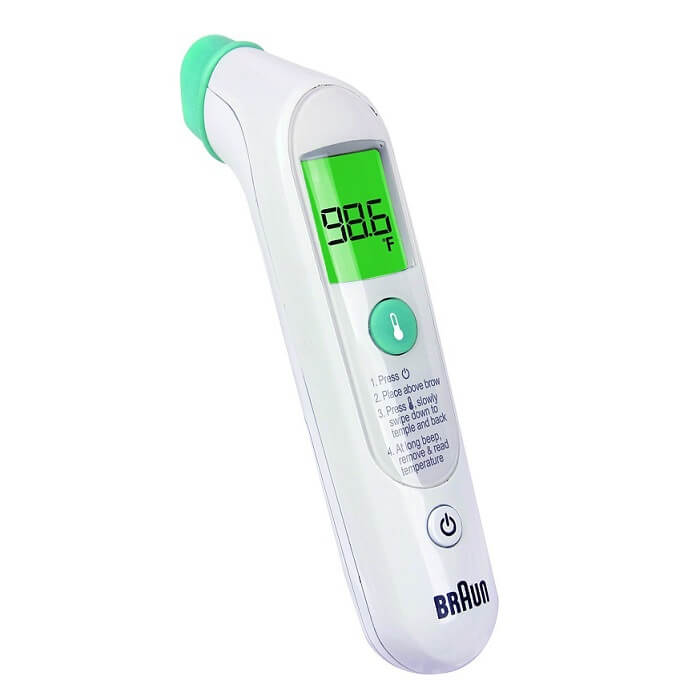Nhiệt kế điện tử Braun FHT 1000 ( đo trán )