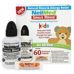 Bình rửa mũi NeilMed Sinus Rinse cho bé ( 60 gói muối )
