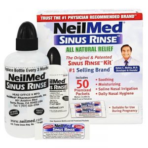 Bình rửa mũi NeilMed Sinus Rinse người lớn ( 50 gói muối )