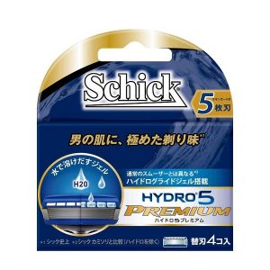 Lưỡi dao cạo râu Schick Hydro 5 Premium 5 lưỡi ( Hộp 4 )